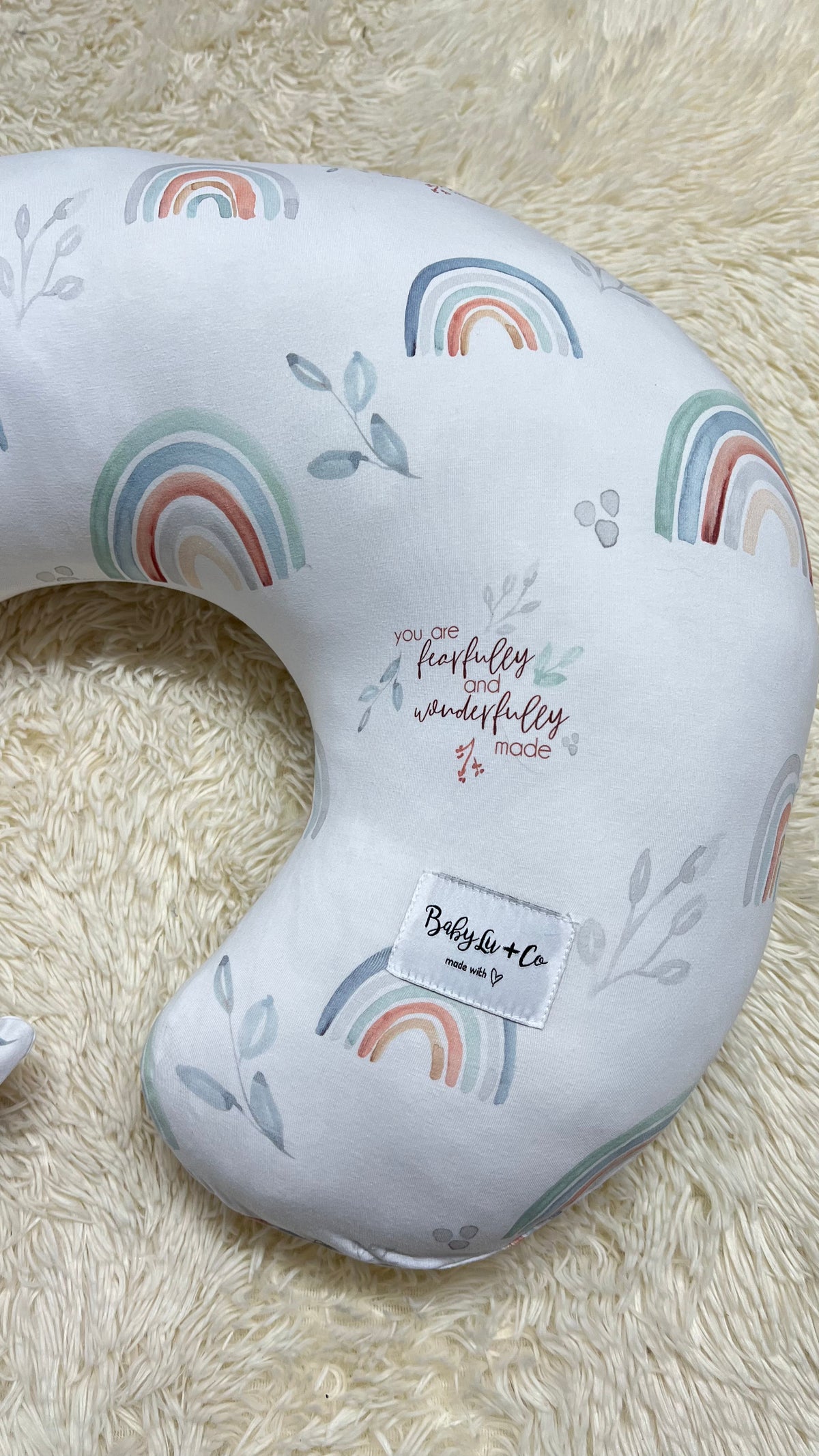 Over the sales rainbow nursing pillow