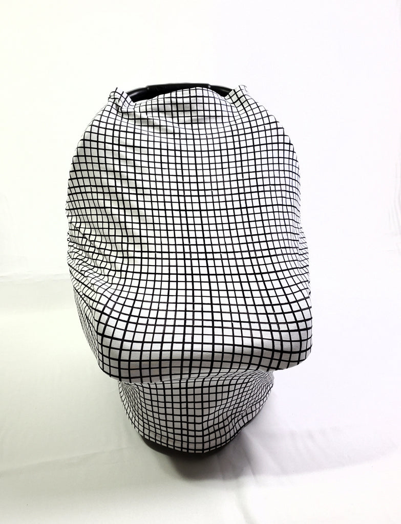 Grid Car seat cover