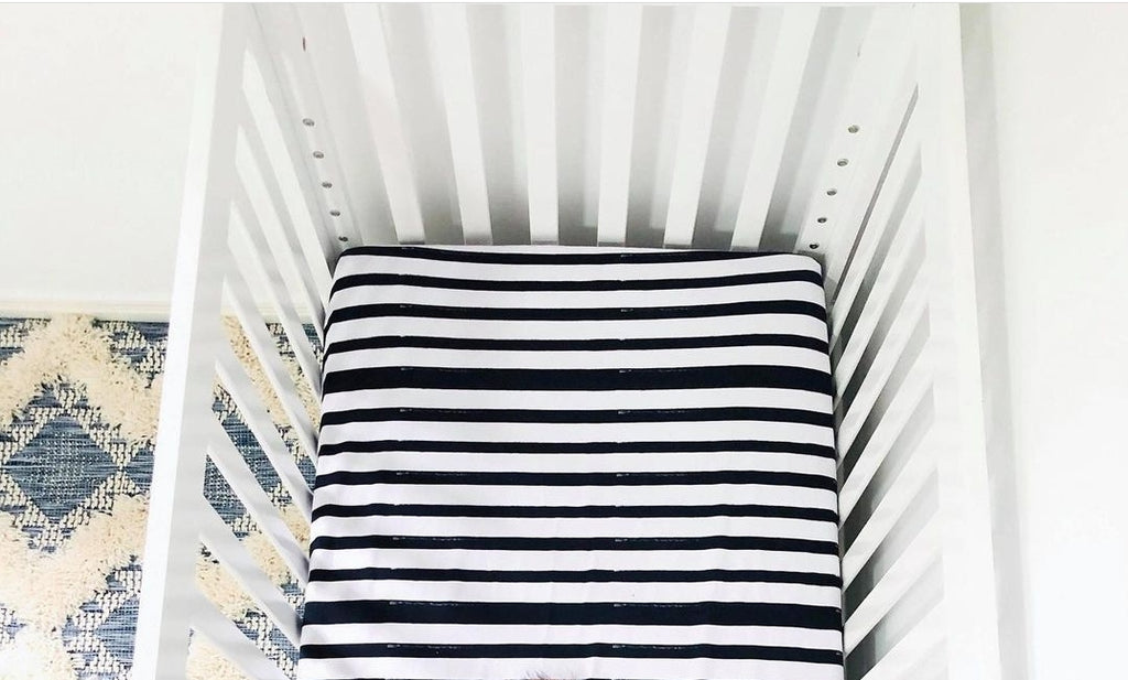 Stripes Crib Sheet